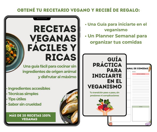 Recetas Veganas Fáciles y Ricas